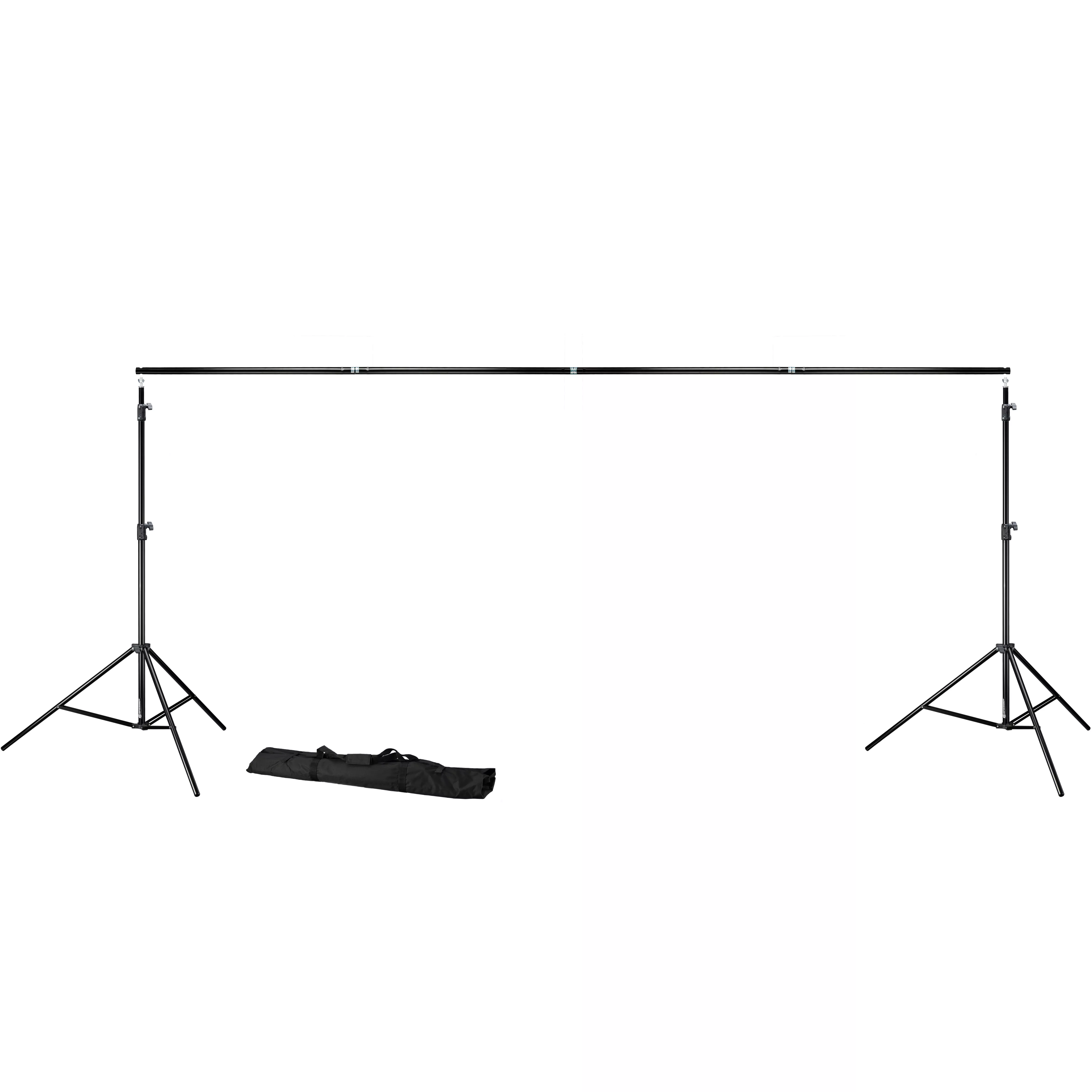 Bresser Système De Fond Photo Portable BR-D24 Noir 240x300cm - Trépieds Et Barre Télescopique