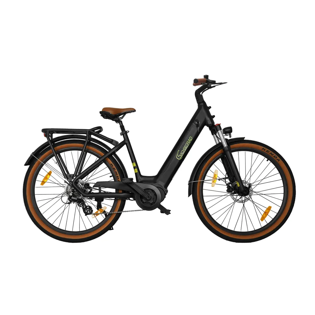 SACHSENRAD E-SUV ATB All Terrain C5 Centro Edition 2025 Citybike (Laufradgröße: 27,5 Zoll, Unisex-Rad, schwarz)
