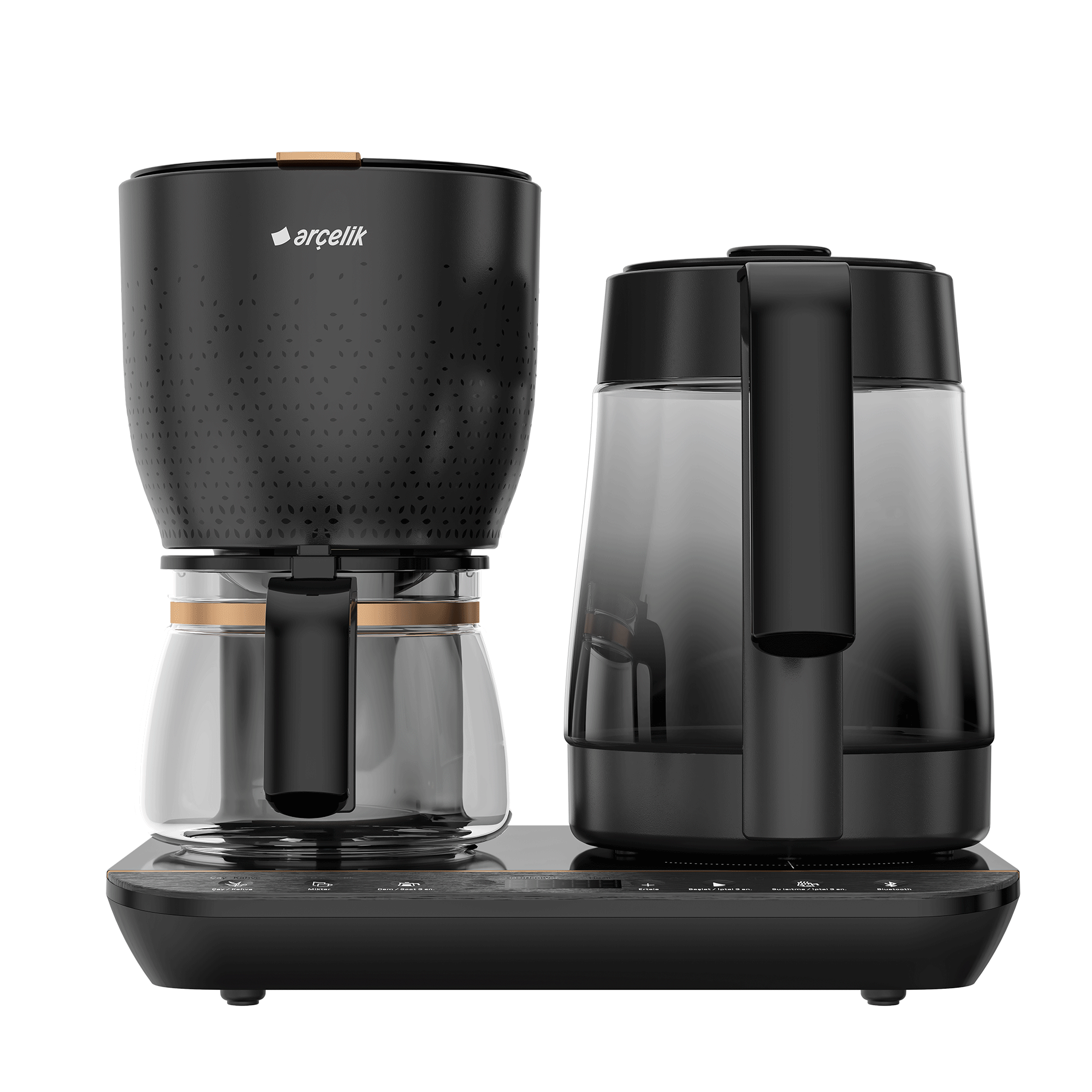 ARCELIK CFM 9449 S Gurme Otomatik 1,8 l Filtre Kahve ve Çay Makinesi Siyah