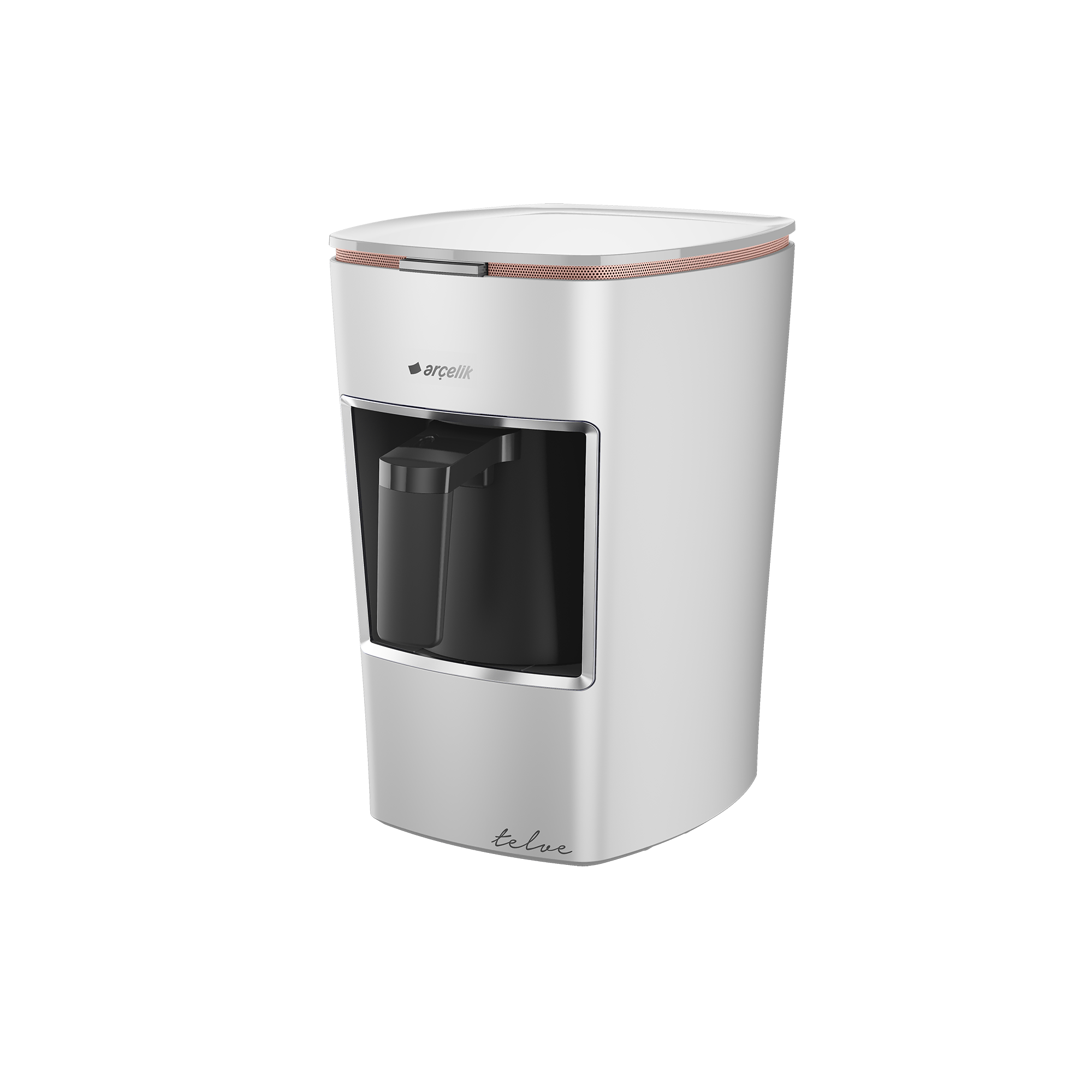 ARCELIK K 3300 Mini Telve Türk Kahve Makinesi Beyaz