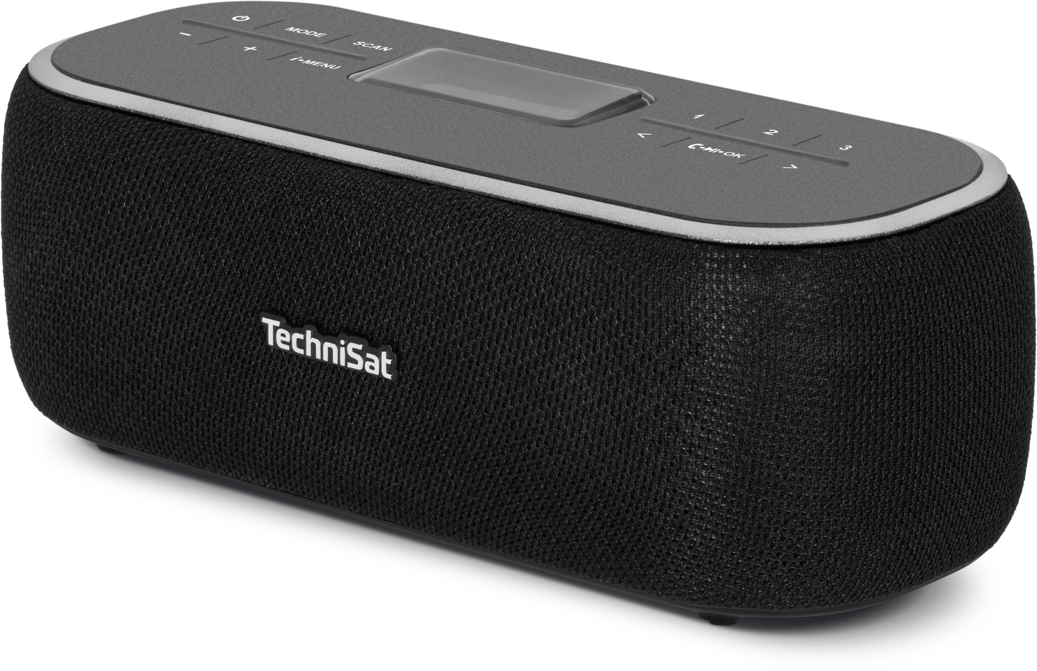 TECHNISAT 0000/2968 VIOLA BT 1, SCHWARZ/GRAU DAB+ Radio, Digital, DAB+, FM, Bluetooth, Schwarz/Grau