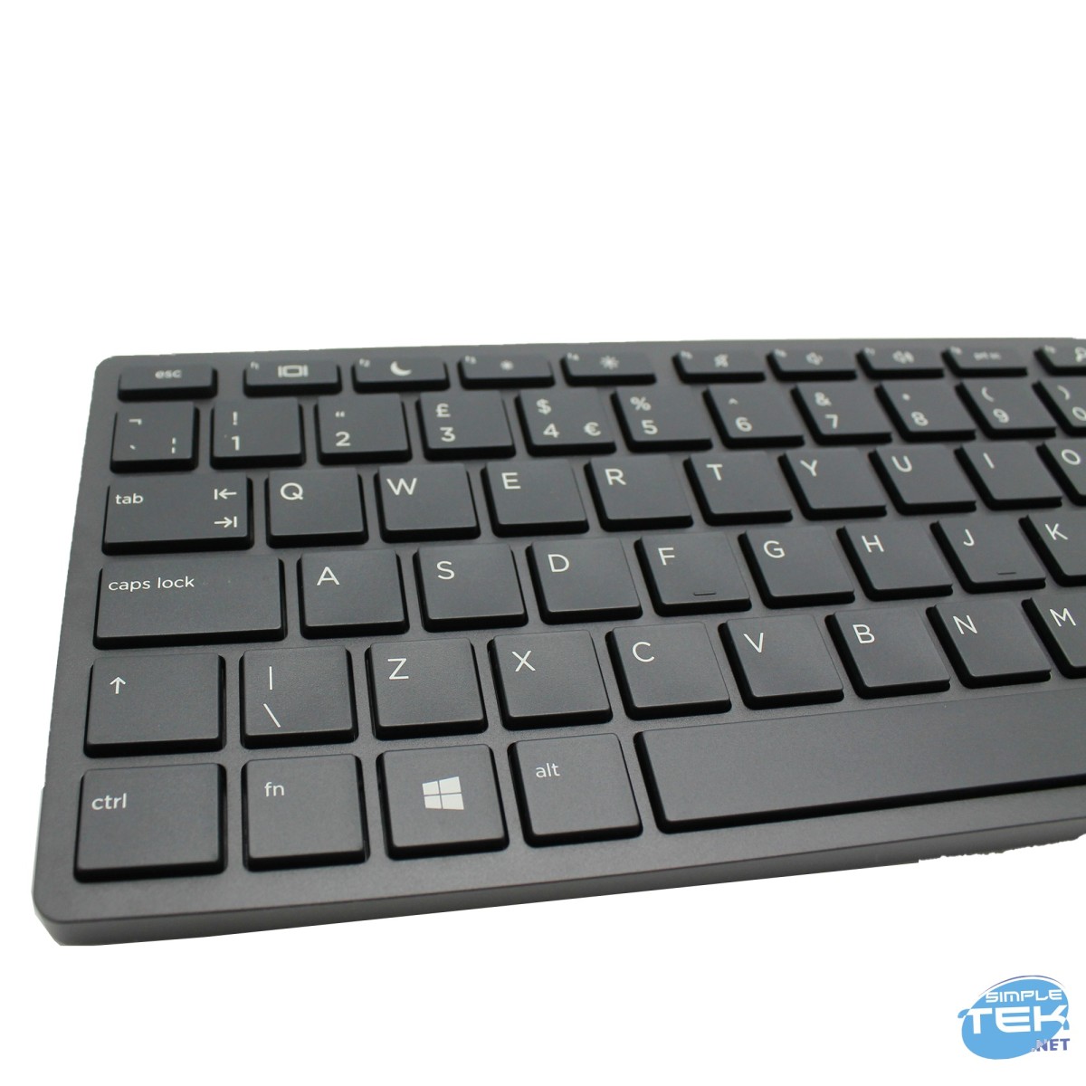 Teclado con cable - HP USB Halley - estándar, USB, Distribución QWERTY UK, USB, idioma: UK, Negro
