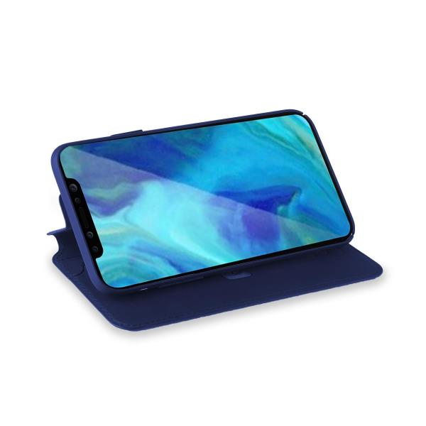 CELLY PRESTIGE999BL CUSTODIA A LIBRO per Apple (brand) iPhone Xs Max, Blue