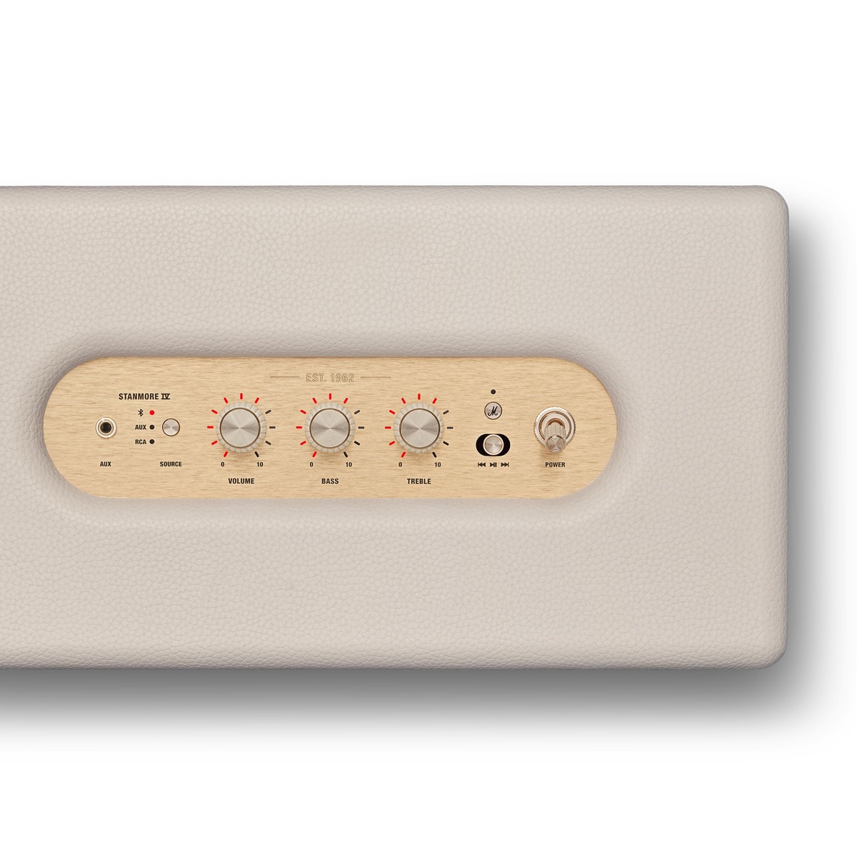 Altavoz estéreo - MARSHALL Stanmore IV, Bluetooth, Crema