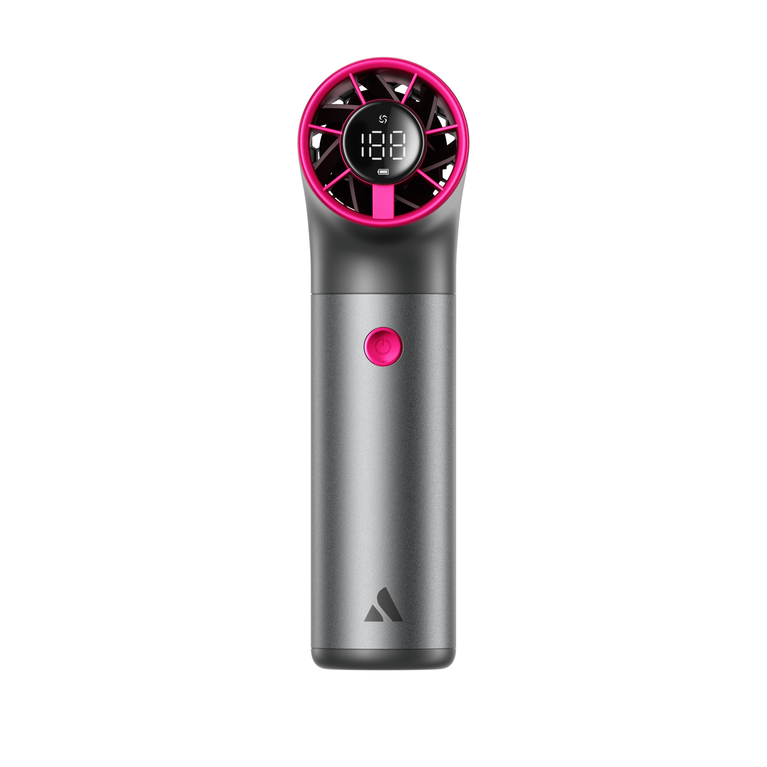 VENTILATORE MANUALE AECOOLY Aero Ultra, Grigio/Rosa