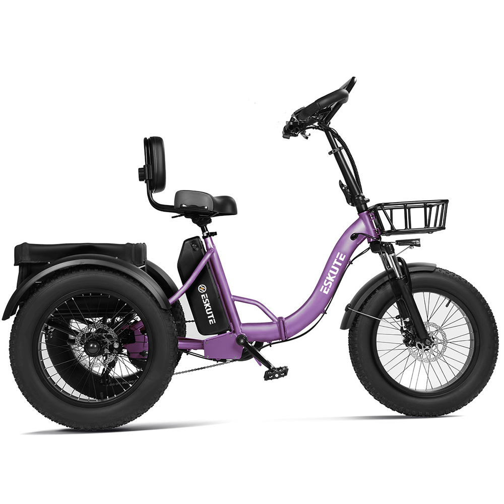 Bicicletta pieghevole ESKUTE T302 Pro+(Borsa per telefono + Specchietti retrovisori + Lucchetto a combinazione )