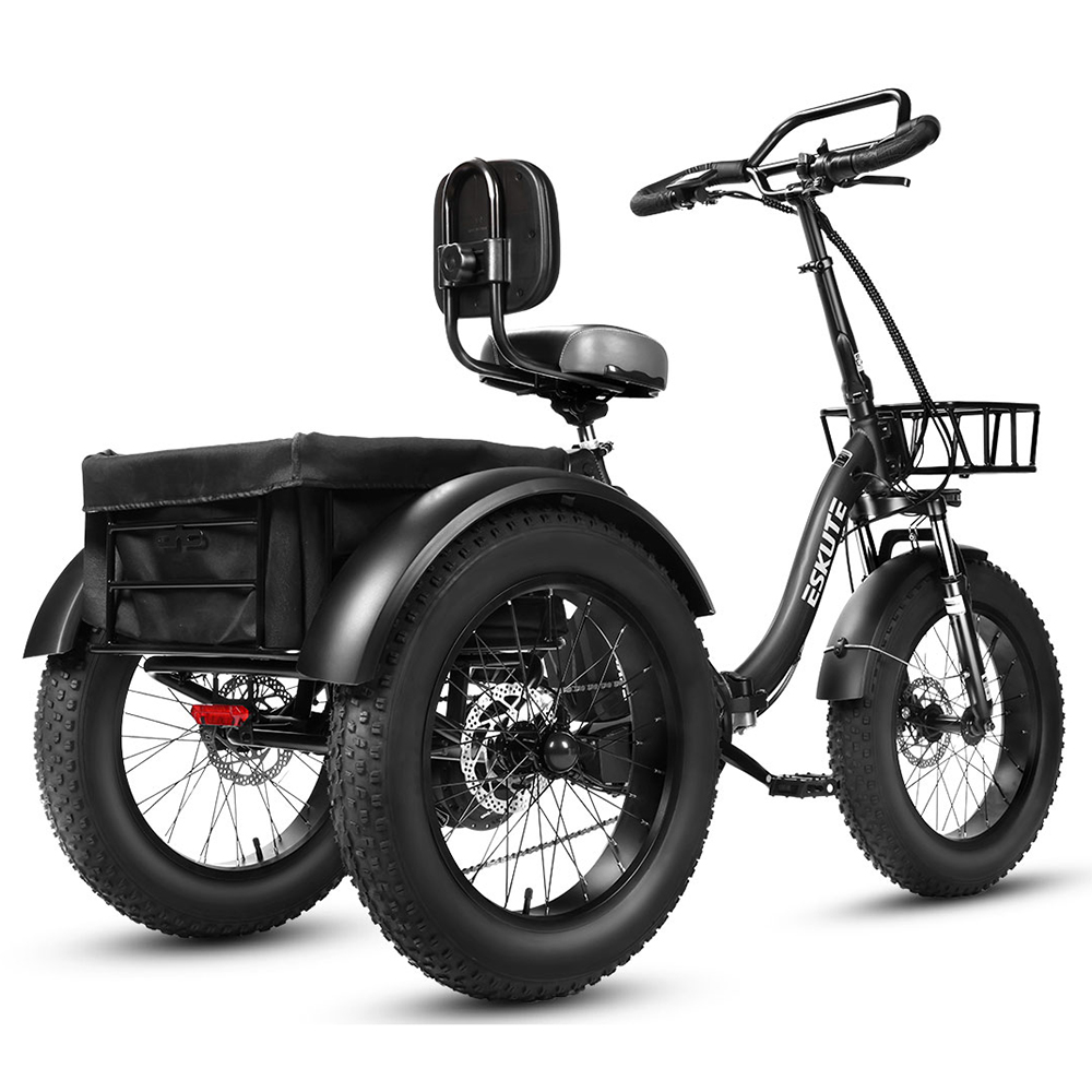 Bicicletta pieghevole ESKUTE T302 Pro+(Borsa per telefono + Specchietti retrovisori + Lucchetto a combinazione )