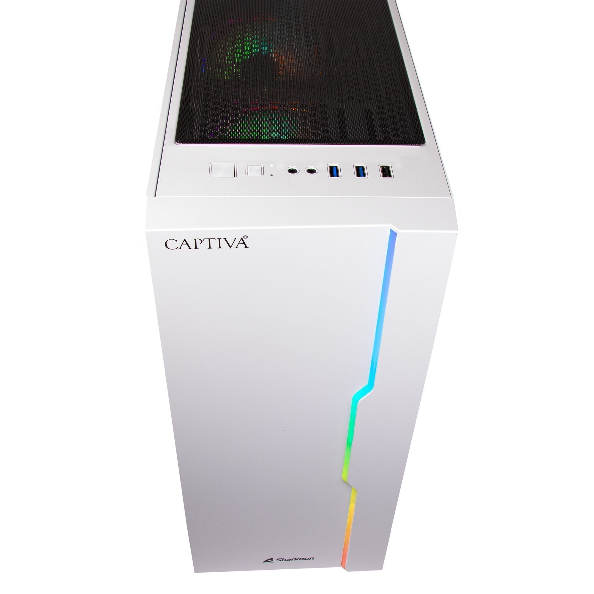 CAPTIVA Highend Gaming R10-3882 - Windows 11 Home} AMD Ryzen 7 5700X, 8 Kerne - 16 GB - 1 TB - Radeon™ RX 9060 XT