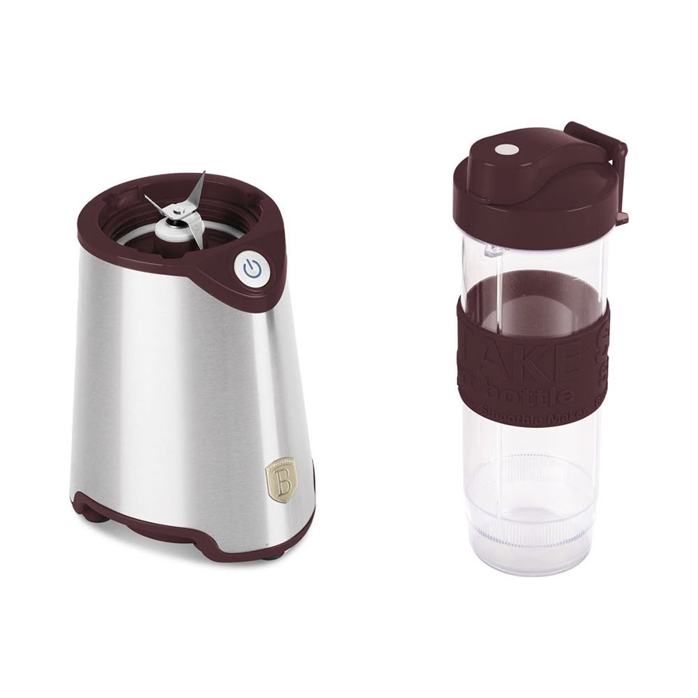 BERLINGER Haus Mixeur à Smoothie Collection Leonardo Mixeur à smoothies bordeaux (300 W, 0.57 l)