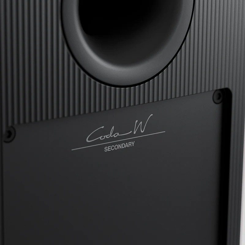 KEF Coda W Kablosuz Aktif Çift Raf Tipi Hoparlör Koyu Titan