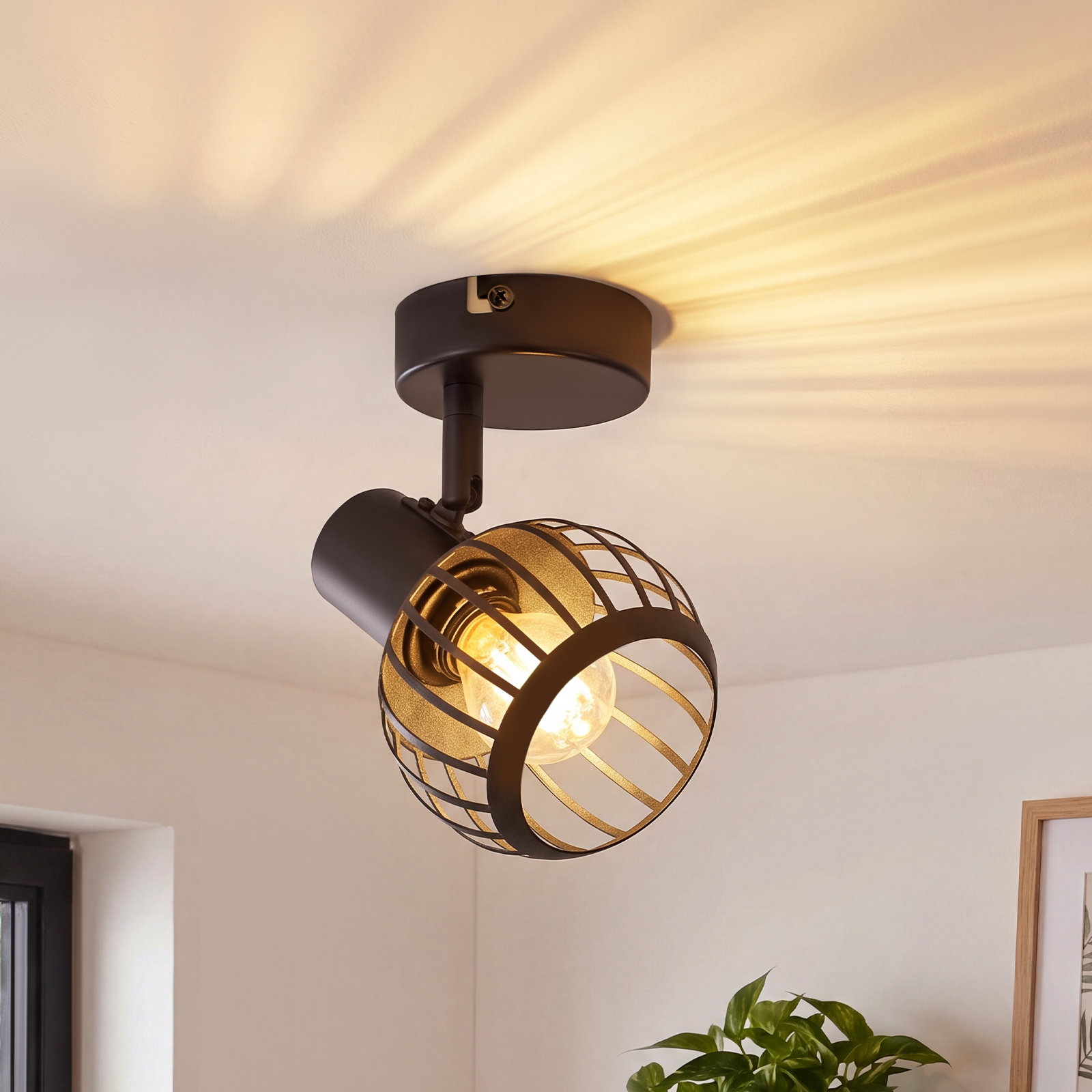 Lampa sufitowa ZMH SD792406 Czarny