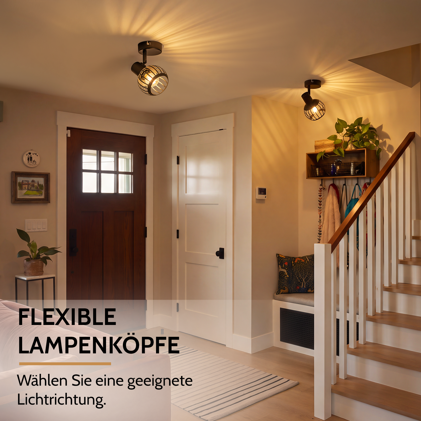 Lampa sufitowa ZMH SD792406 Czarny