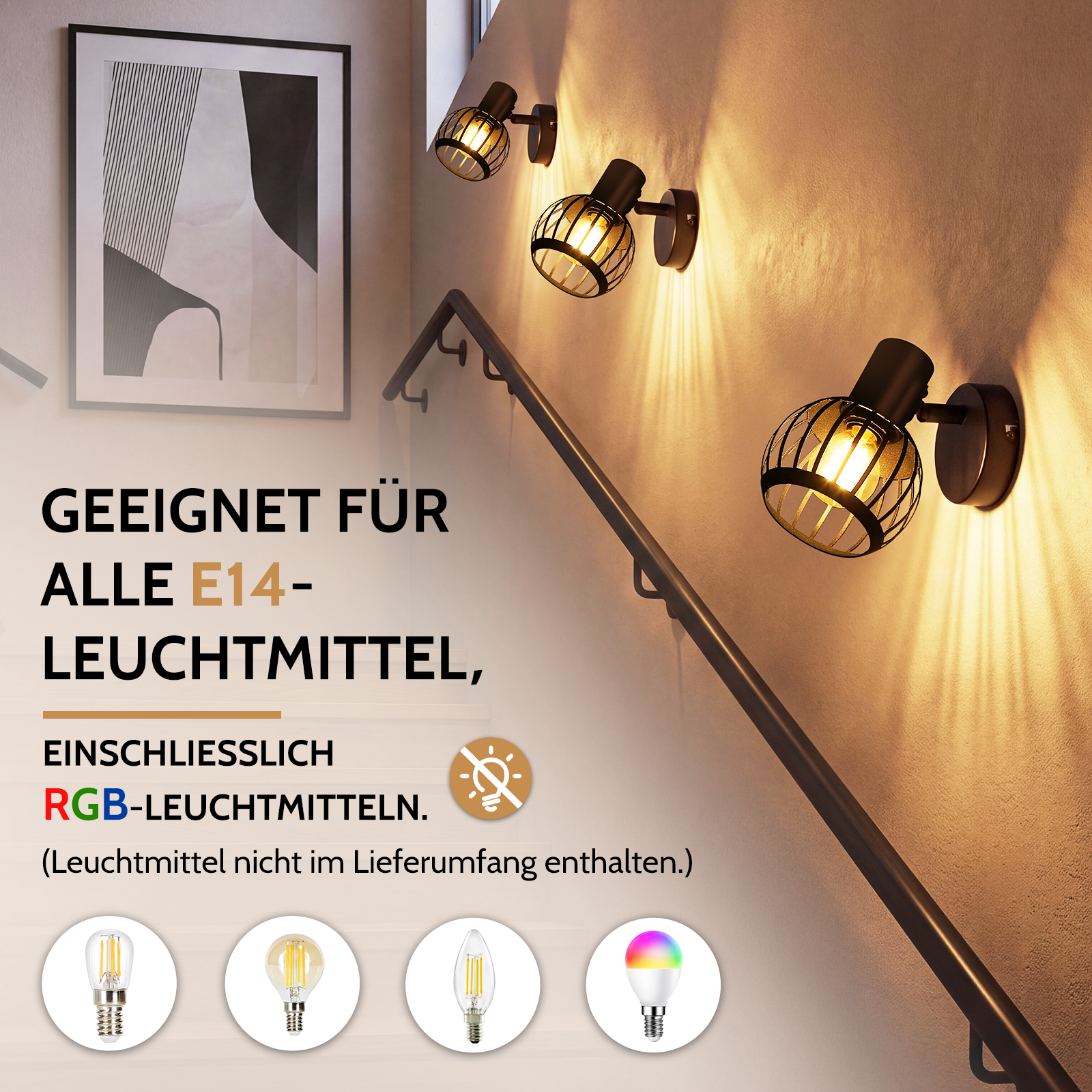 Lampa sufitowa ZMH SD792406 Czarny