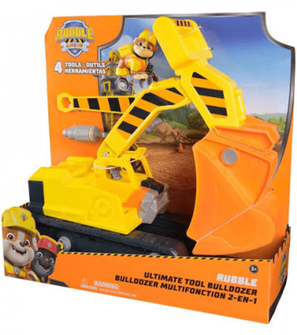 Coche de juguete - SPIN MASTER Deluxe Tool Vehicle Rubble & Crew