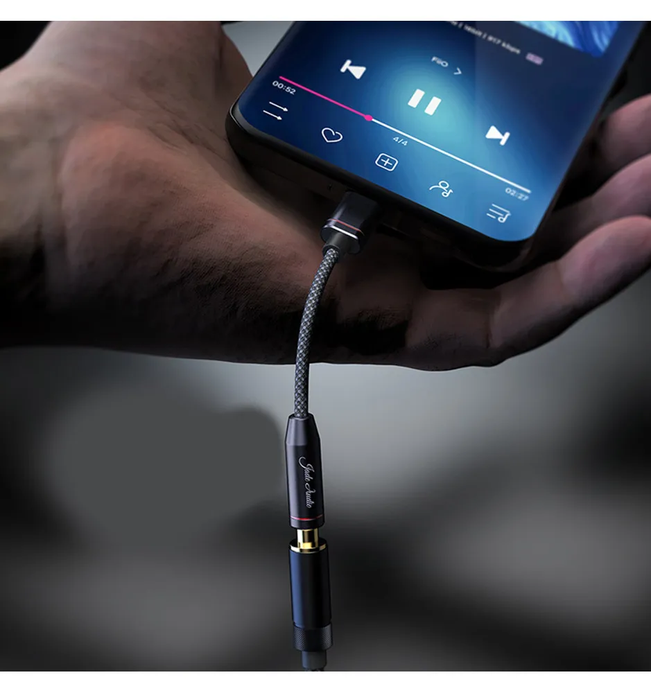 DISPOSITIVI AUDIO FIIO JA11-C, jack 3,5 mm, PEQ, 384 kHz/32 bit, DSD128