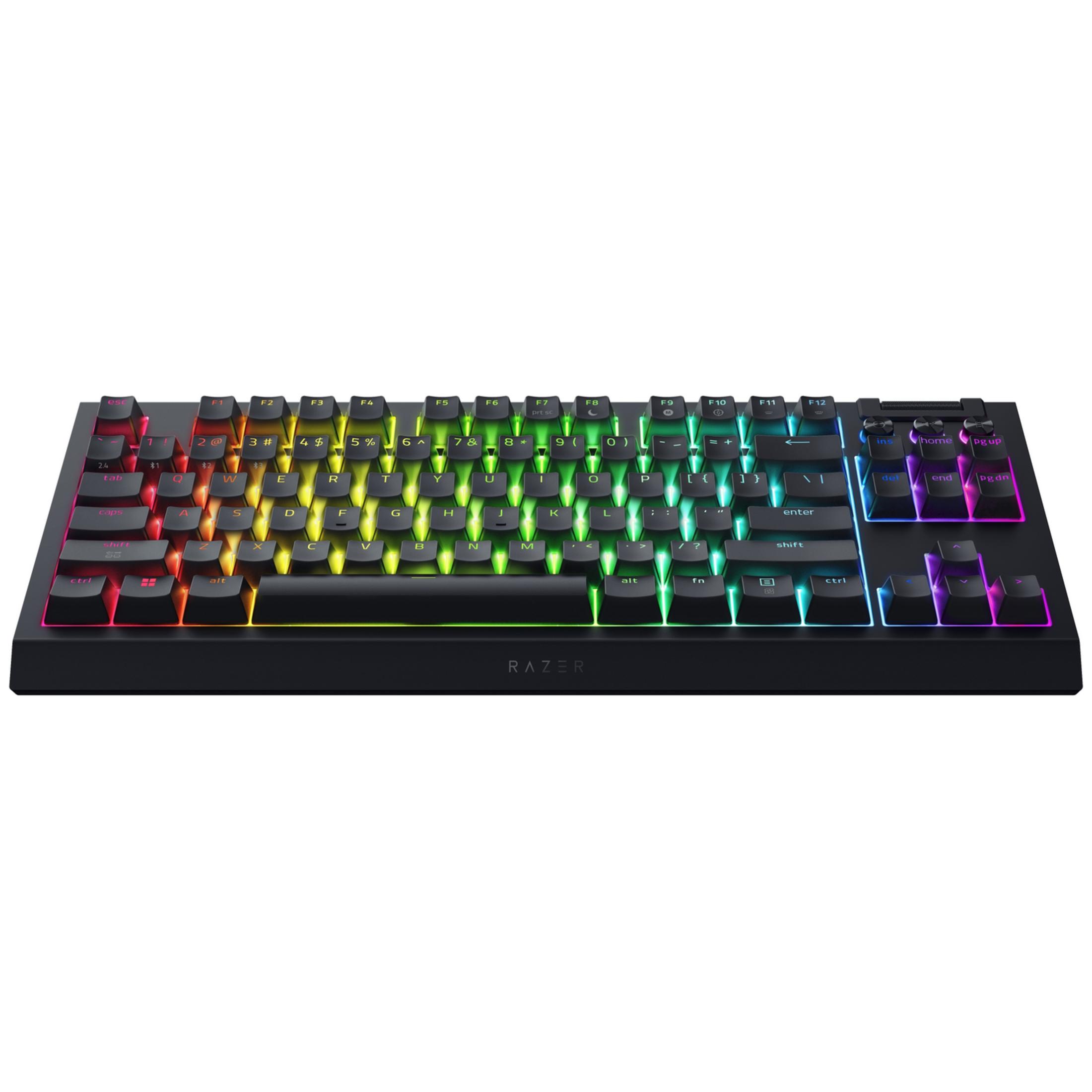 TASTIERA GAMING RAZER BlackWidow V4 Tenkeyless HyperSpeed, QWERTY, USB Type-C, Nero