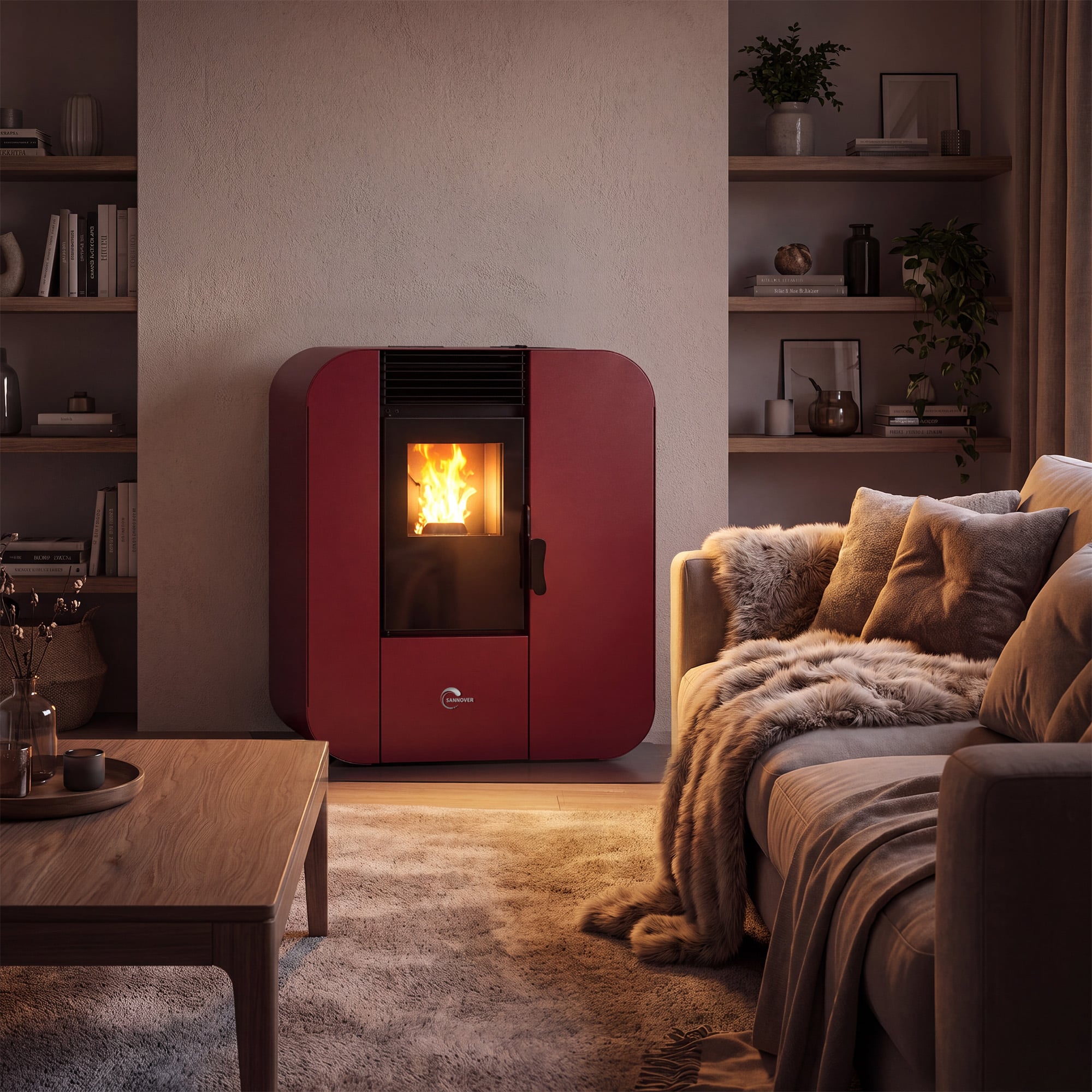 STUFA A PELLET SANNOVER ASTRA SLIM 9.4