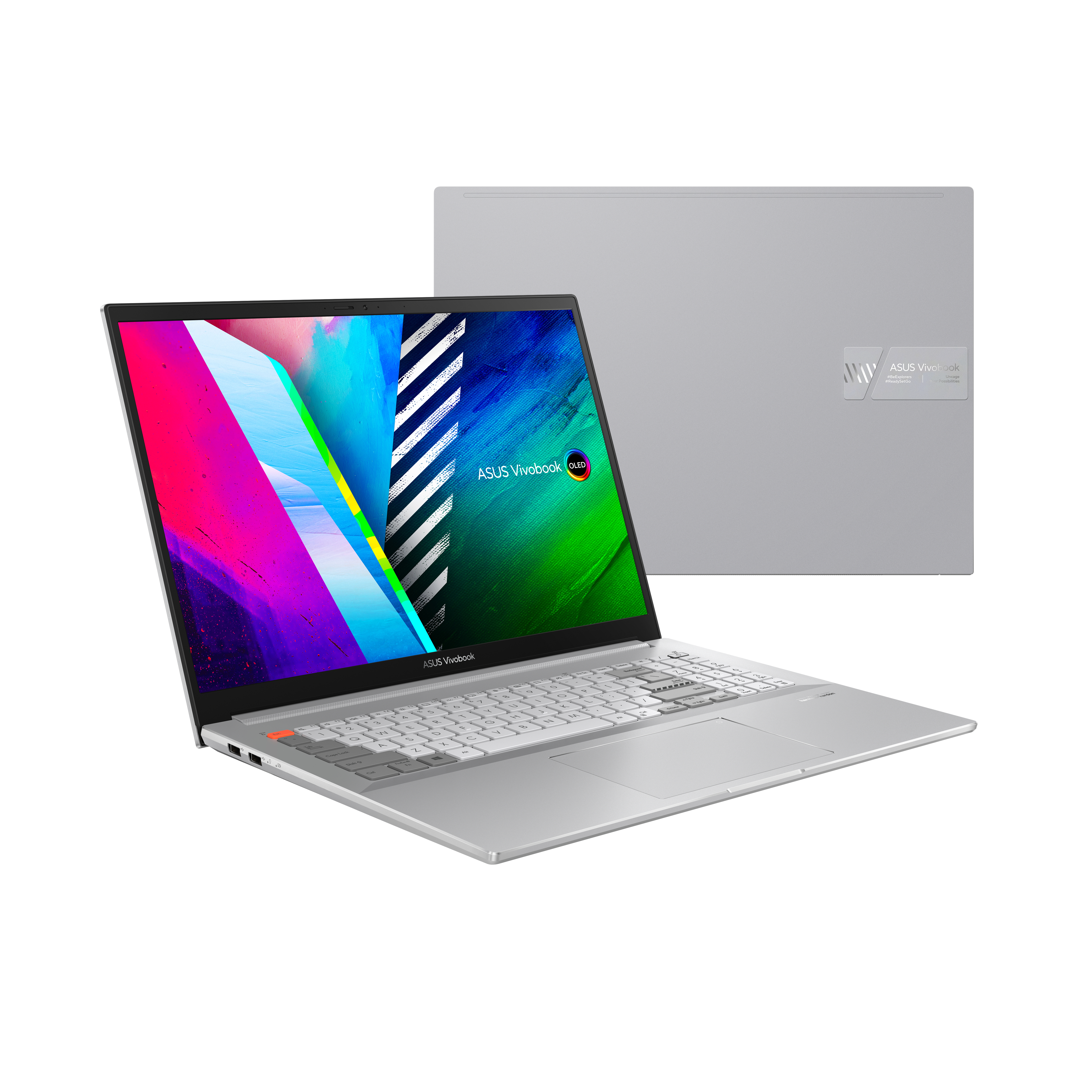 Portátil - ASUS VIVOBOOK PRO N7600PC-L2010T, 16 ", Intel® Core i7-11370H, 16 GB, 1 TB, SSD, Intel Iris Xe Graphics, Windows 10 home, Plata