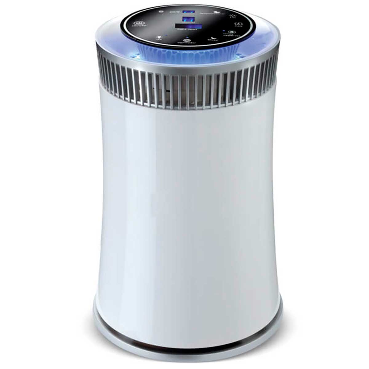 Purificador de aire - GRIDINLUX Purificador 360, 18 W, Gris