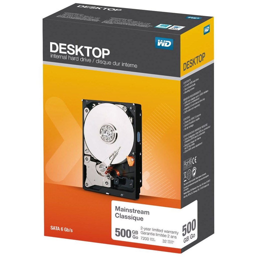 Disco duro interno - WESTERN DIGITAL Everyday