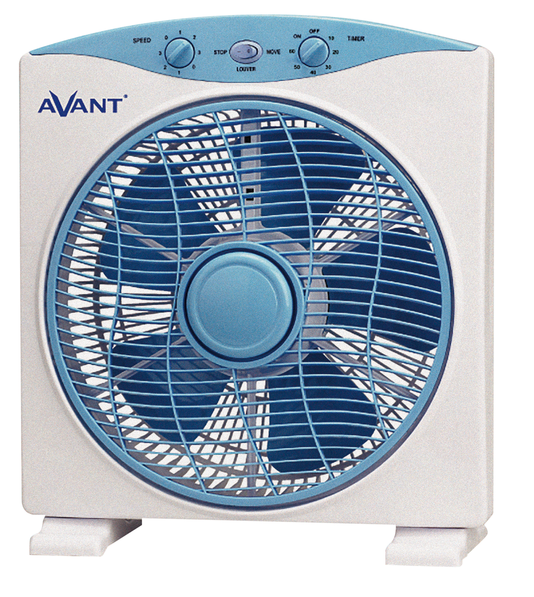 Avant Ventilador De suelo 40w blanco silencioso con 3 y temporizador cuadrado potencia tamaño 30cm av7711 40 silencioso3 30 40w.
