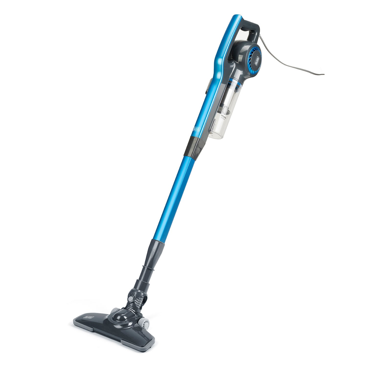 Bxvms600e Aspirador Escoba 600 w batería sin bolsa black+decker gris oscuro azul