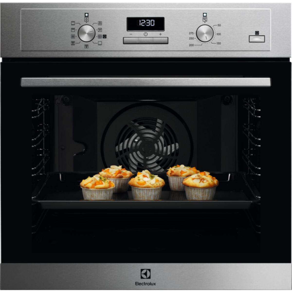 Horno - ELECTROLUX EOD3H54X, 72 Liter, Inox