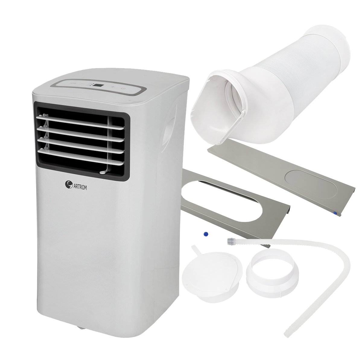 Aire acondicionado portátil APH-9 - AGD, Aire Acondicionado Portátil 2250 frg/h con Kit de ventana Blanco