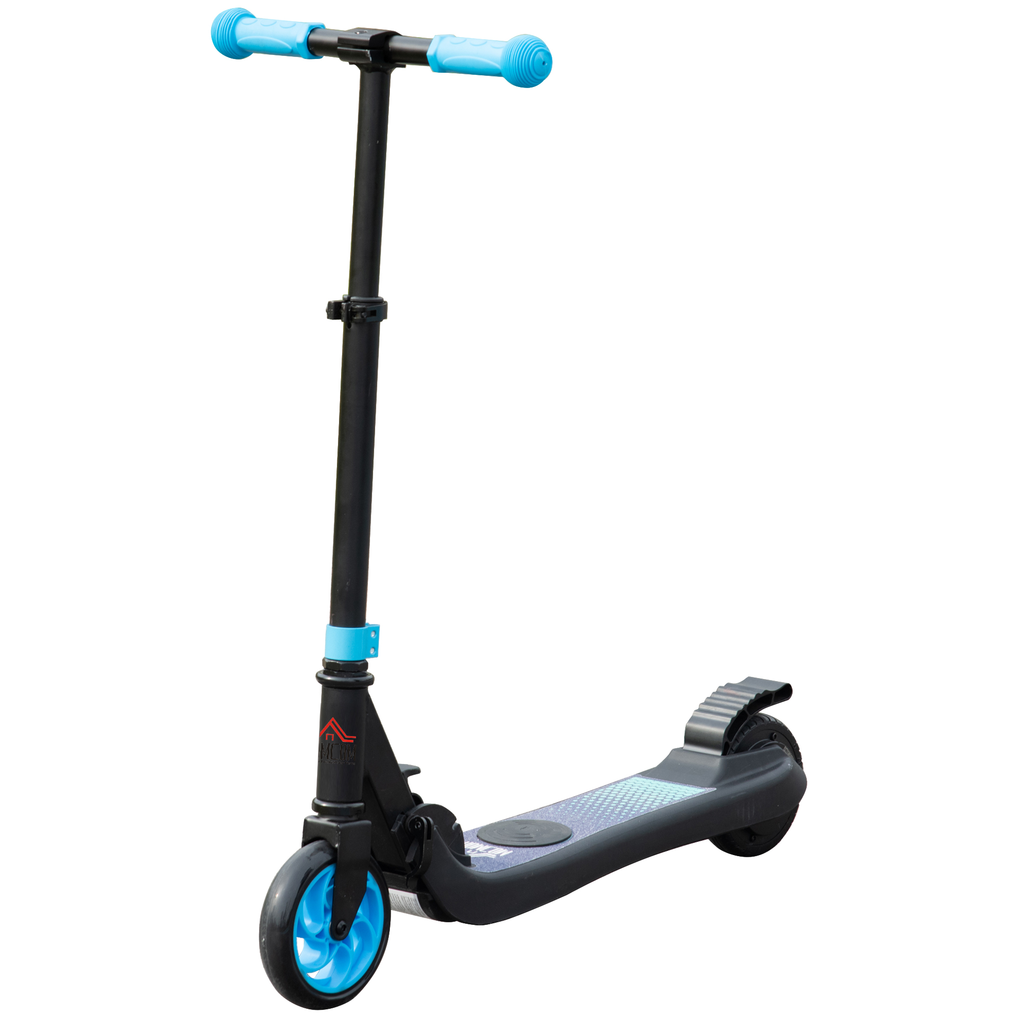 Patinete Batería +6 años plegable 24v 8kmh homcom azul para niños de