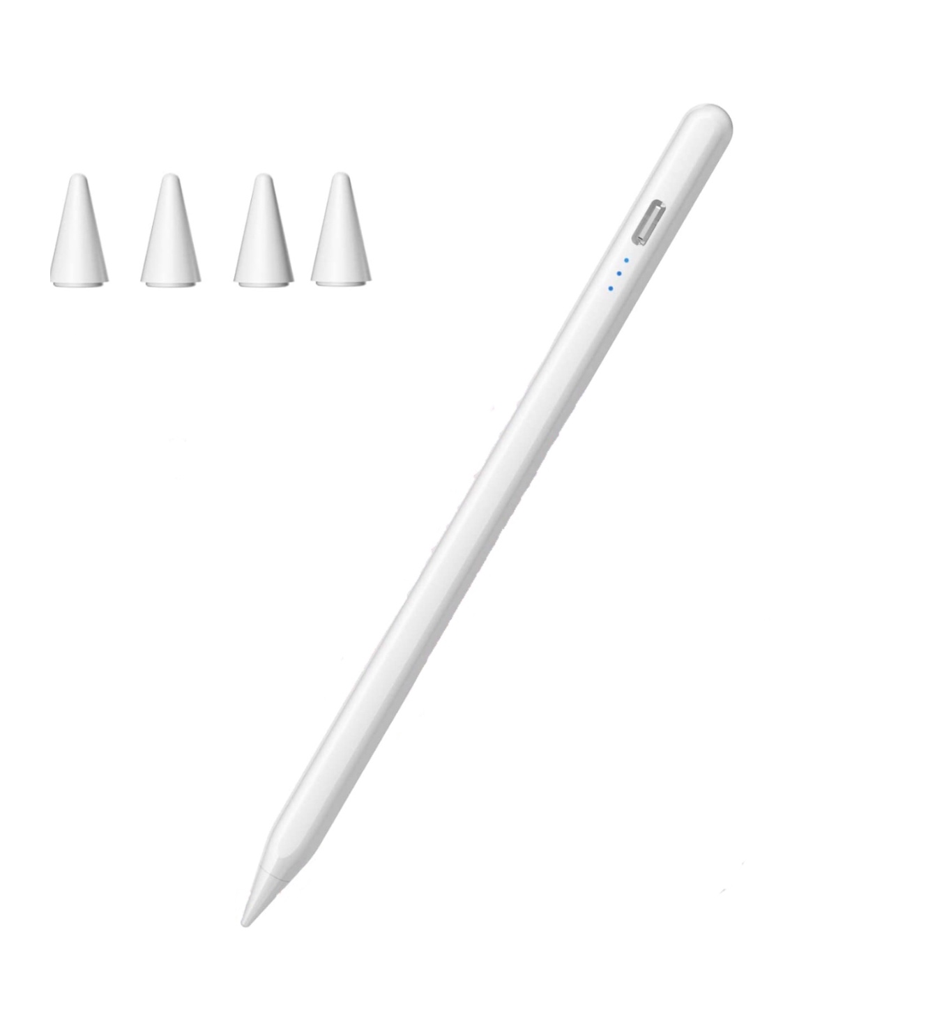 LTB Eingabestift Stylus Pen HotLife für Apple Pencil iOS iPad Pro Air Mini (2018-2022) Weiß Eingabestift Weiß