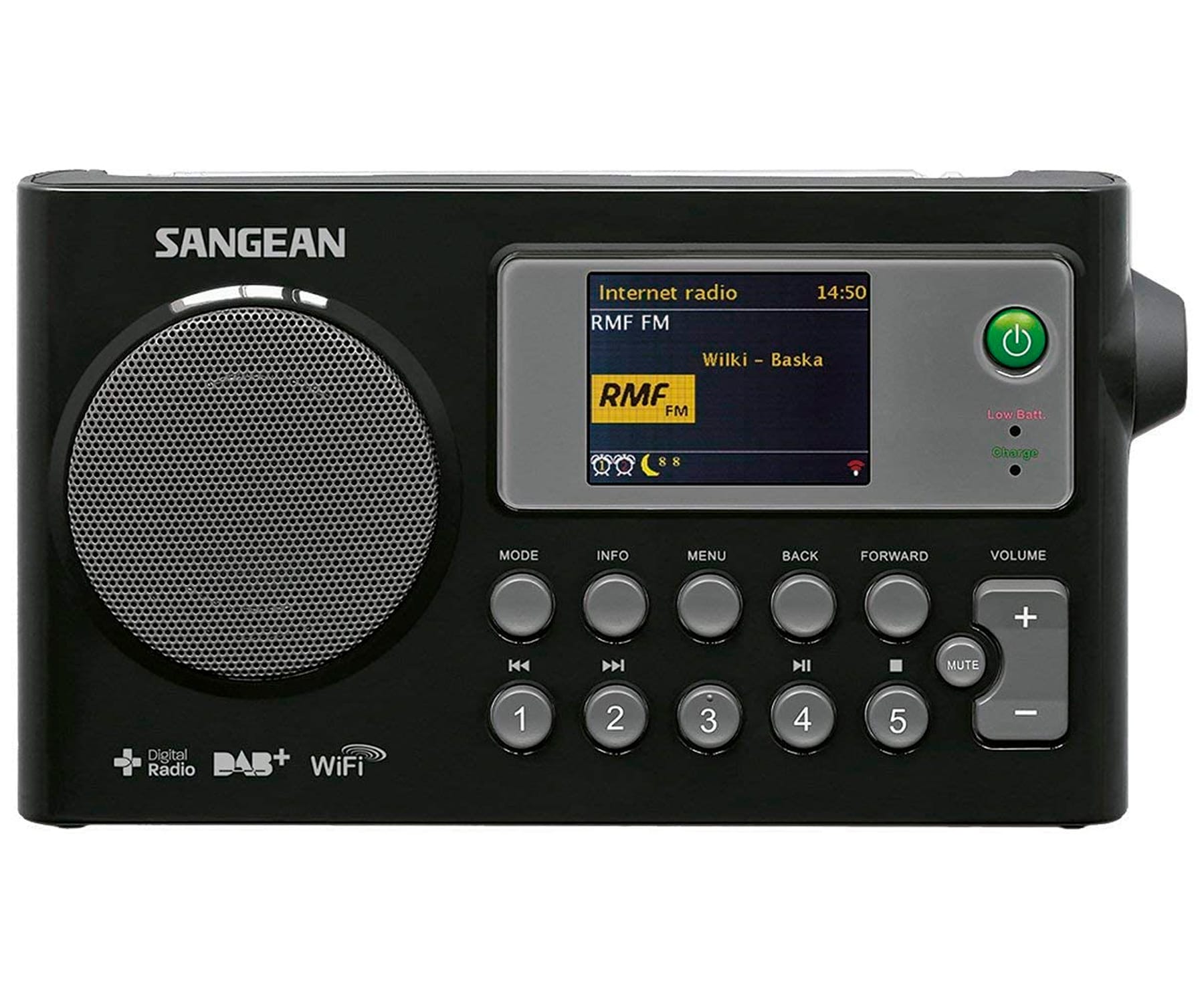 Radio - WFR-27 SANGEAN, Negro