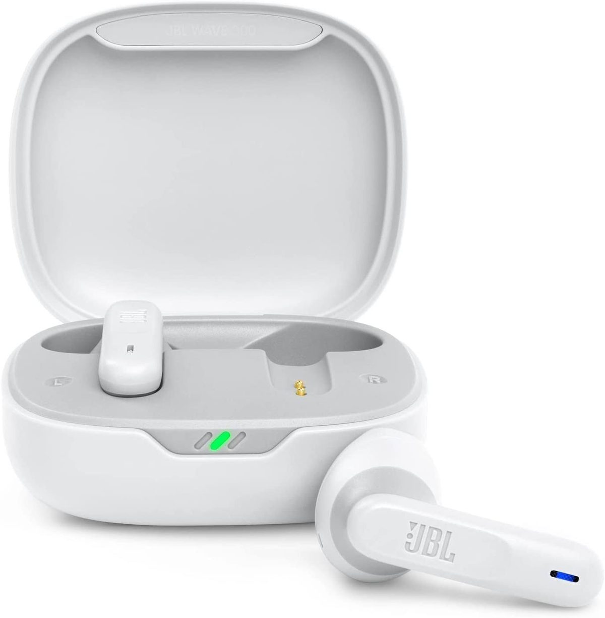 Auriculares True Wireless - JBLW300TWSWHT JBL, Intraurales, Bluetooth, Blanco