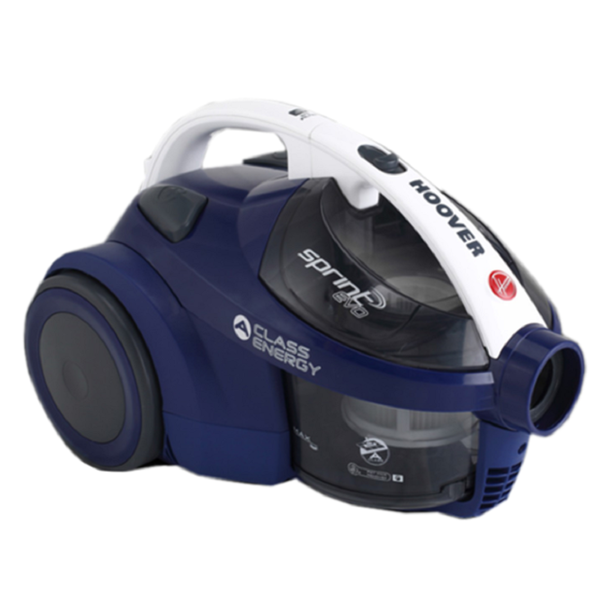 Aspirador Hoover Sprint evo se71se61011 se61 700w azul sin bolsa 700 secar 15 compacto con cepillo mini turbo especial pelo animales y tapicerías 2639001374 liter se71se61 a2 85