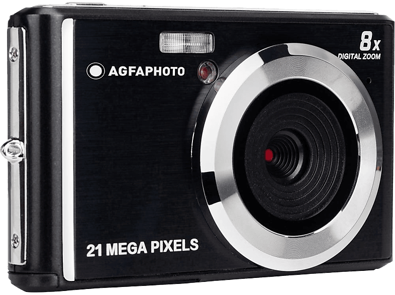 AgfaPhoto Compact Cam DC5200 Digitalkamera, Schwarz