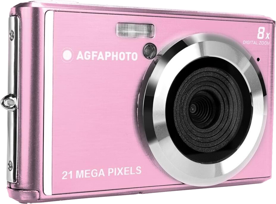 AGFA DC5200 kompakt digitális fényképezőgép, rózsaszín (AG-DC5200-PK)