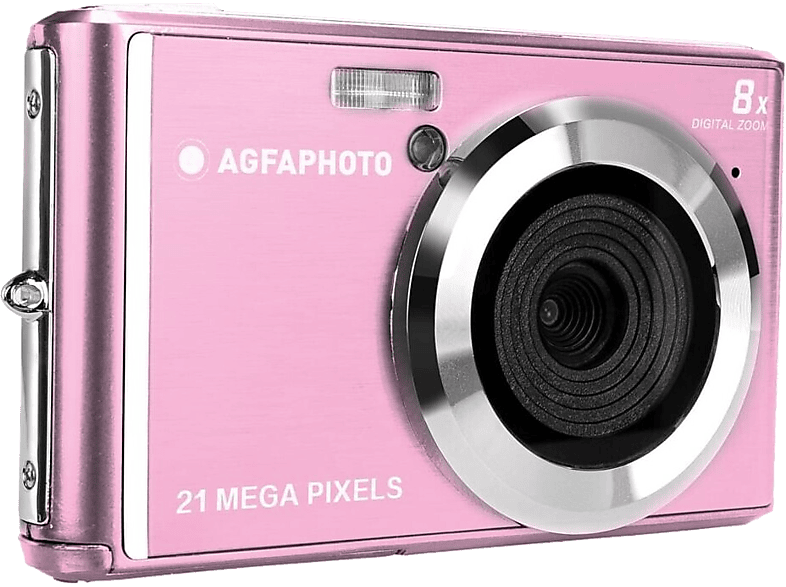 AGFA DC5200 kompakt digitális fényképezőgép, rózsaszín (AG-DC5200-PK)