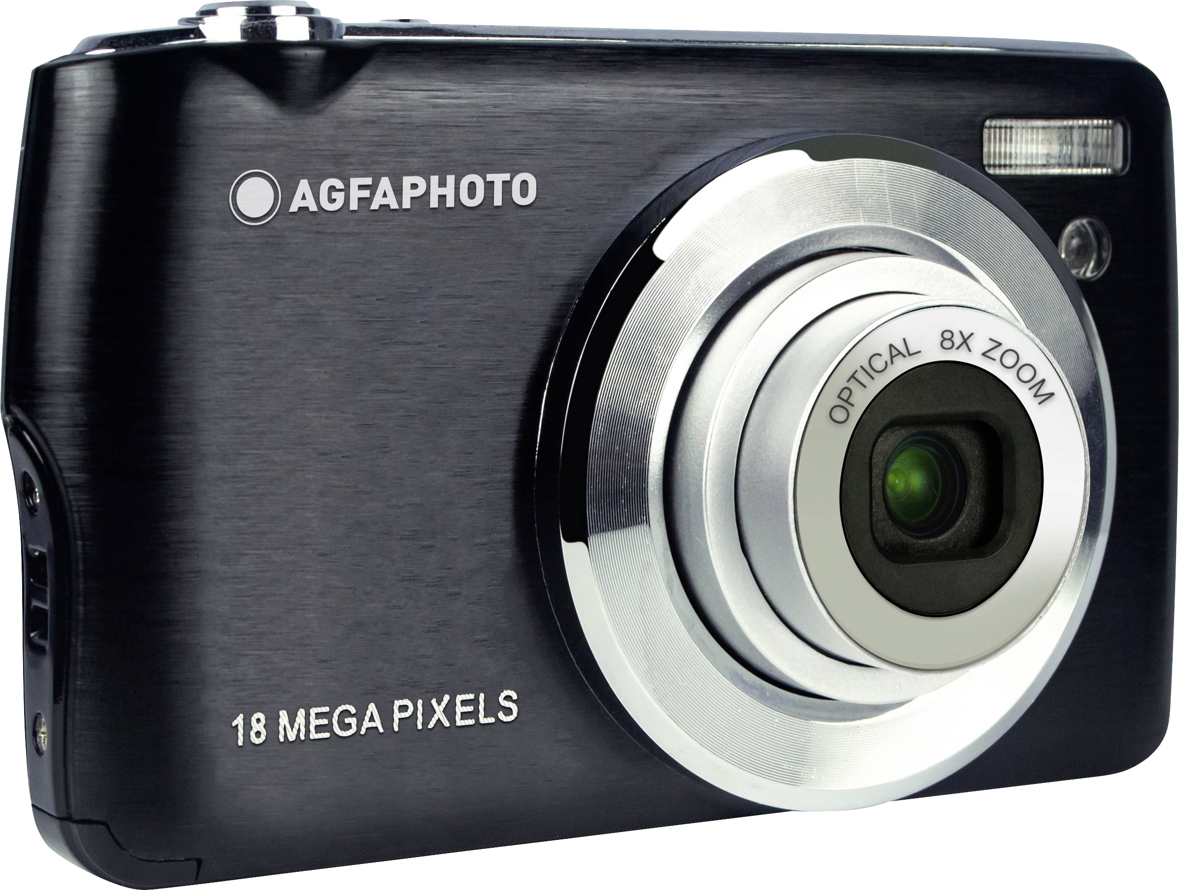 AGFA DC8200 kompakt digitális fényképezőgép, fekete (AG-DC8200-BK)