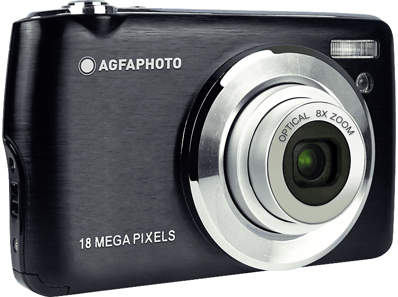 AGFA DC8200 kompakt digitális fényképezőgép, fekete (AG-DC8200-BK)