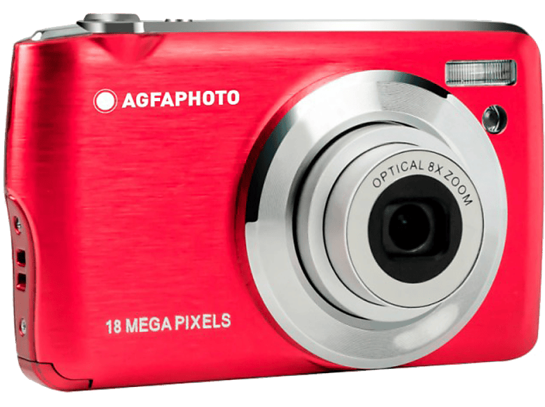 AGFA DC8200 kompakt digitális fényképezőgép, piros (AG-DC8200-RD)