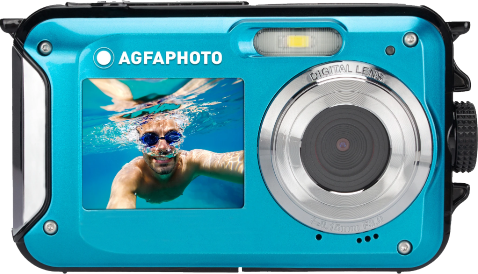 AGFA WP8000 vízálló kompakt digitális fényképezőgép, kék (AG-WP8000-BL)