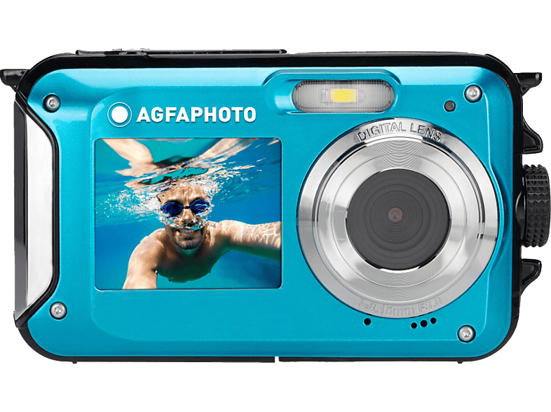 AGFA WP8000 vízálló kompakt digitális fényképezőgép, kék (AG-WP8000-BL)