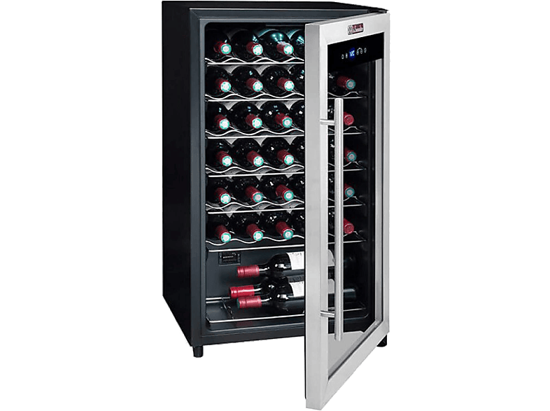 Vinoteca refrigeradora LED de 8 botellas de zona única Bacchus