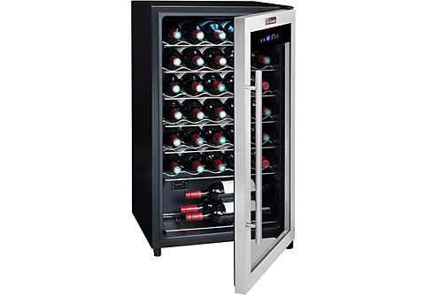 REACONDICIONADO B: Vinoteca - La Sommeliere LS34A, 90 W, 34 botellas, 50 litros, Iluminación LED, Táctil, Negro