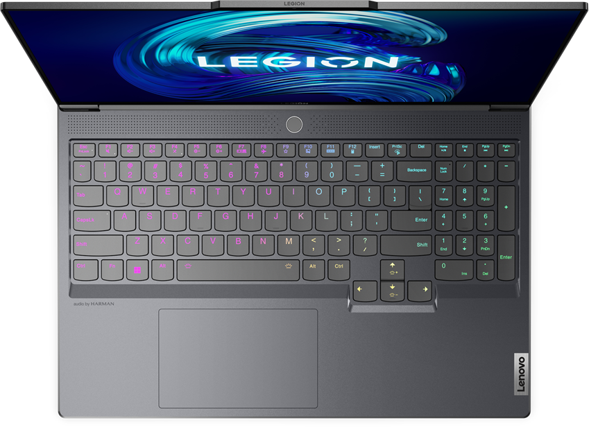 LENOVO Gaming Notebook Legion 7 16IAX7, i9-12900HX, 32GB, 2TB SSD,  RTX 3080Ti, 16 Zoll WQXGA 165Hz, Storm Grey/Black Gaming Notebook, 16 Zoll, WQXGA, Intel® Core™ i9-12900HX Prozessor (30 MB Cache, bis zu 5.00 GHz), 32 GB, 2000 GB SSD, Windows 11 Home, GeForce RTX™ 3080 Ti