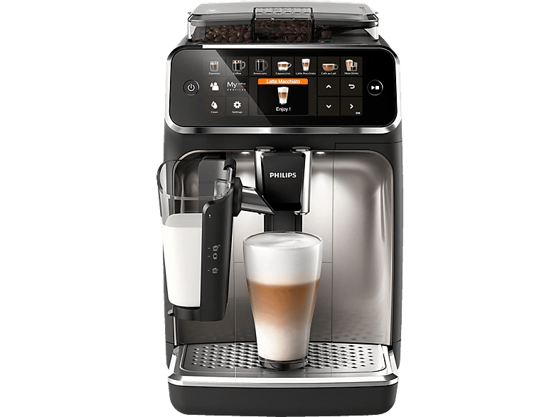 Kaffeevollautomat mit integriertem Milchbehälter