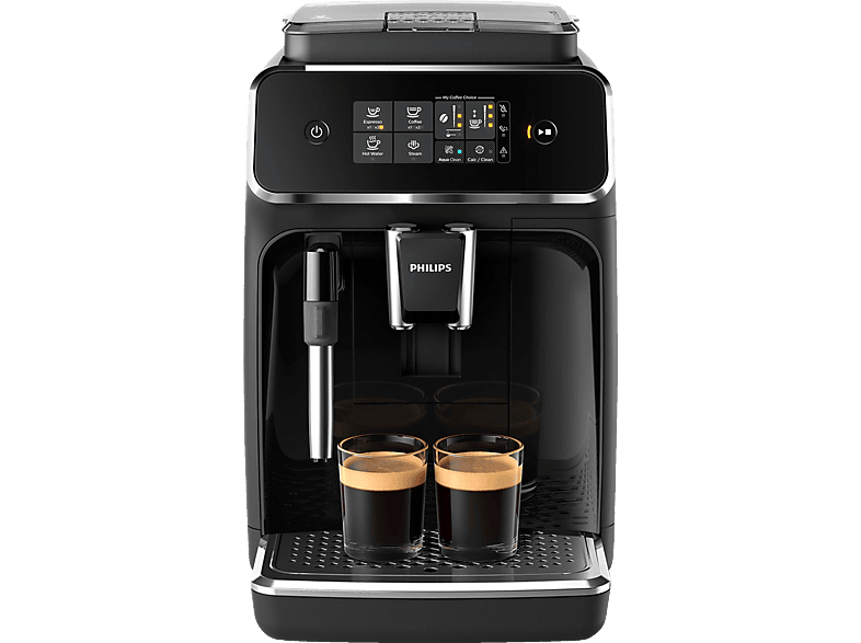 Serie Mattschwarz PHILIPS Kaffeevollautomat 2200 Kaffeespezialitäten EP2220/40 2