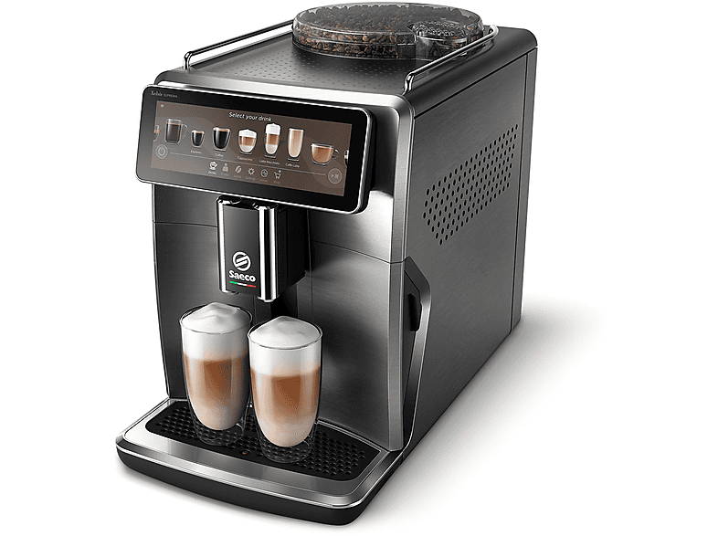 SAECO SM8889/00 Xelsis Suprema 19 Kaffeespezialitäten Kaffeevollautomat Titan Optik