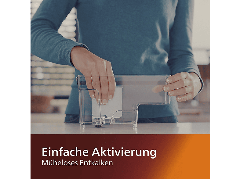 PHILIPS CA6903/10 AquaClean für alle Philips/Saeco Kaffeevollautomaten mit AquaClean-Aufkleber am Wassertank Kalk- und Wasserfilter Mehrfarbig