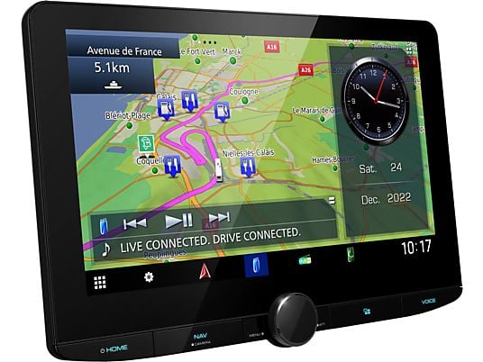 KENWOOD DNR992RVS - Système de navigation (2 DIN (double-DIN), Noir)