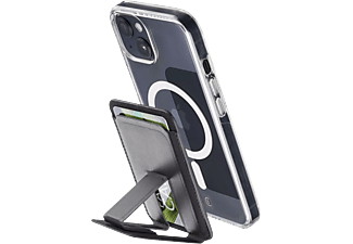 CELLULARLINE Pocket Stand Mag - Portacarte magnetico (Nero)